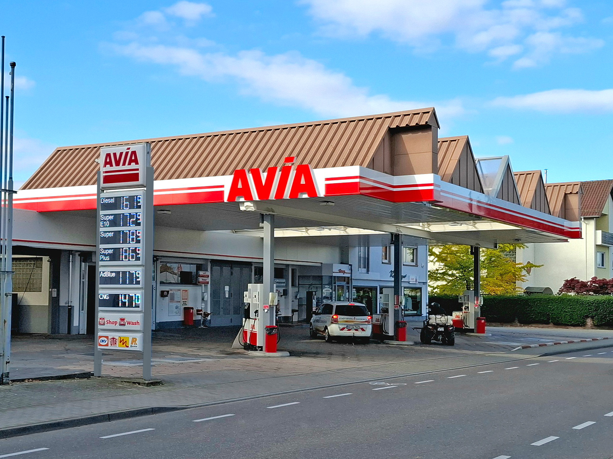 AVIA Tankstelle Bild  1
